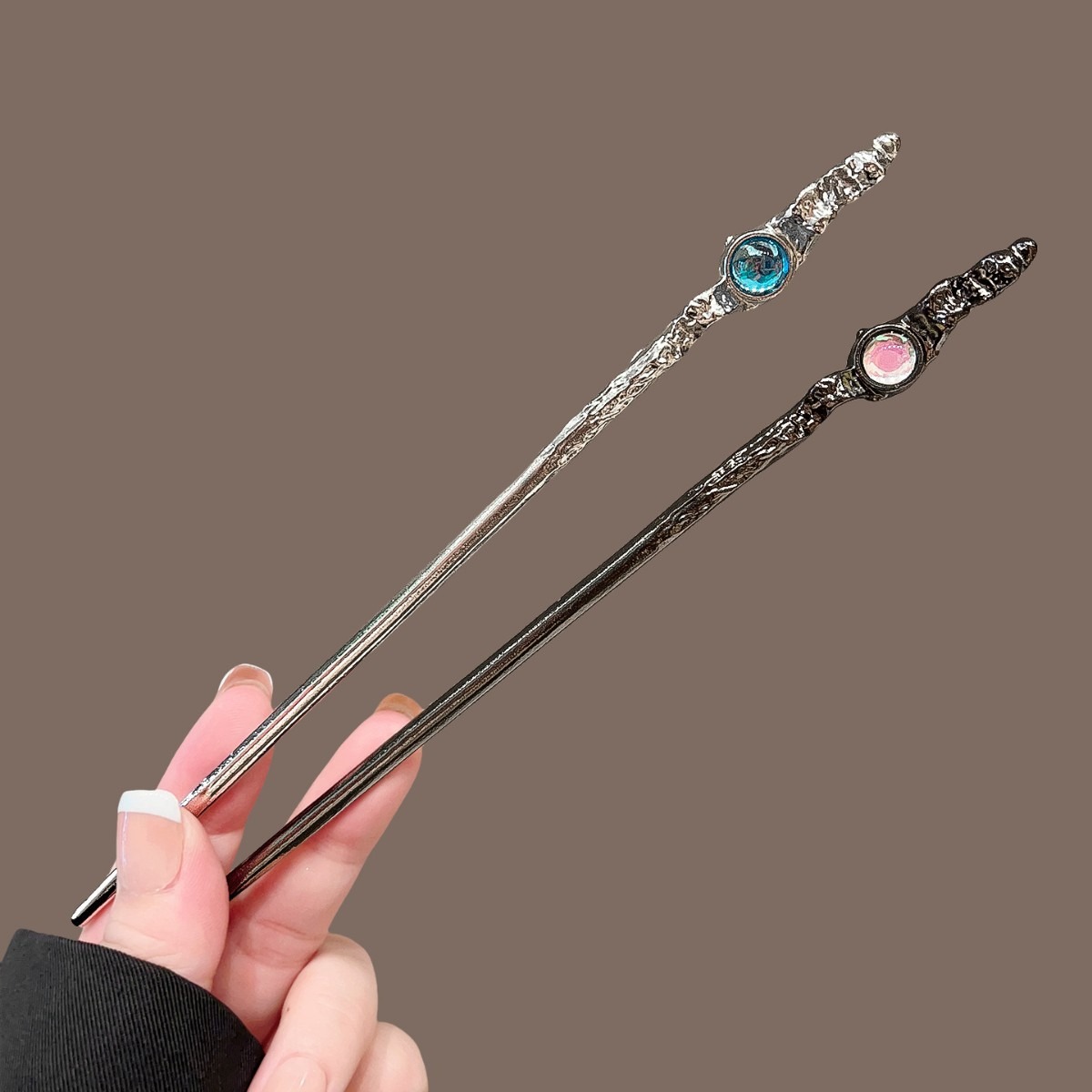 Hair Bundles - Mini Clip de agarre dorado elegante