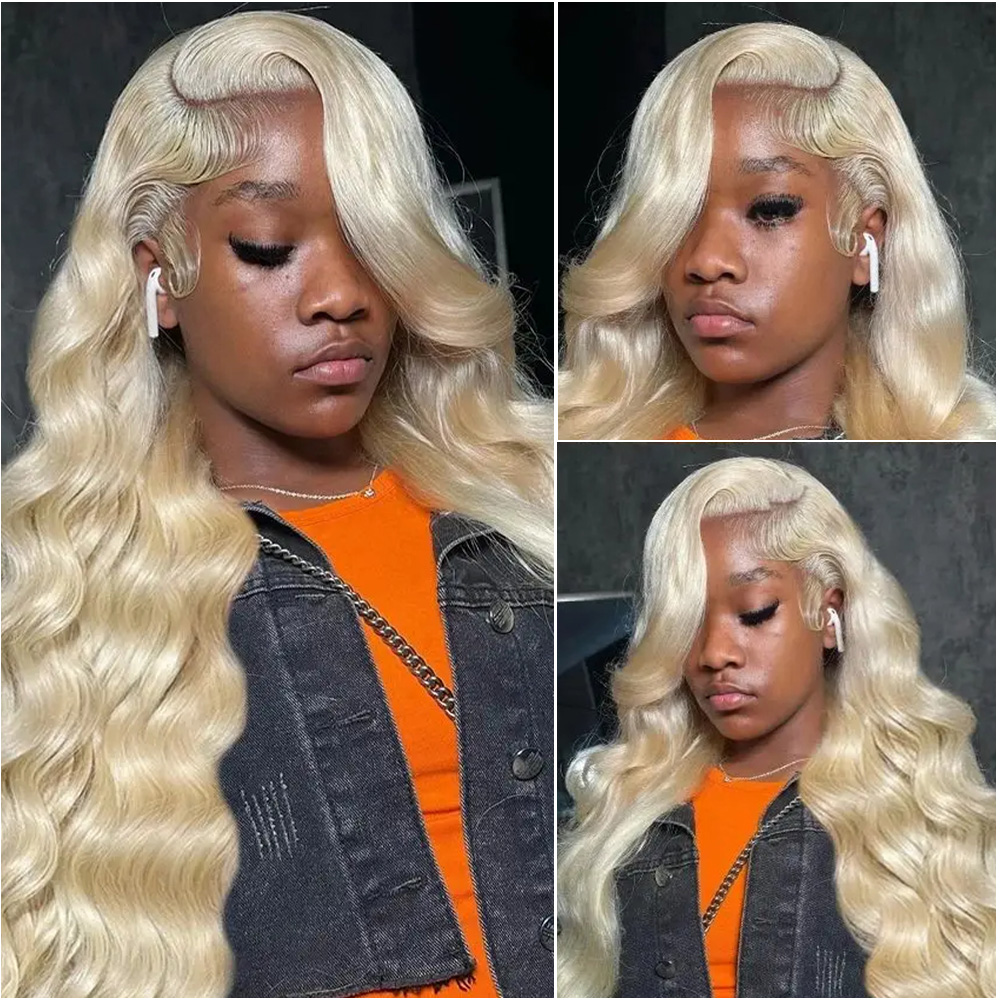 Peluca con frente de encaje, c - 613 Blonde Body Wave Lace Front Wig reseña y precio