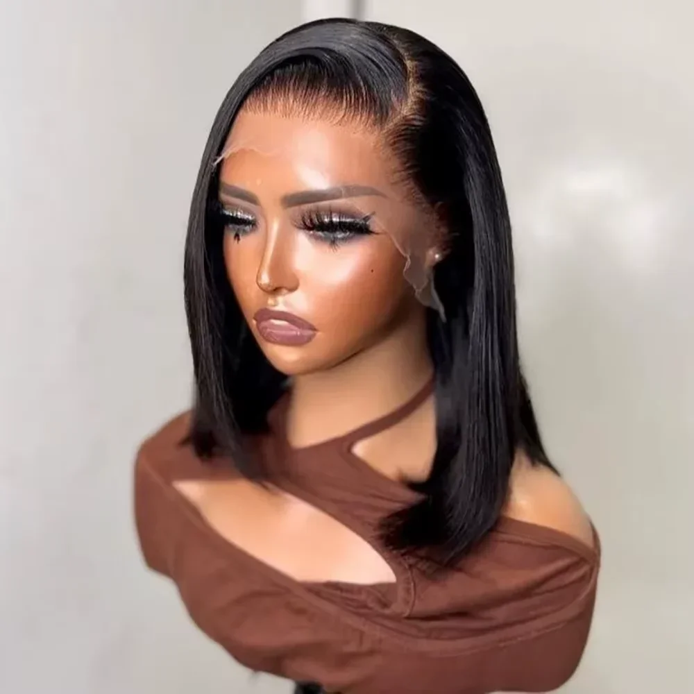 Pelucas Bob con encaje frontal - Glueless Wear And Go Human Hair Wig reseña y precio