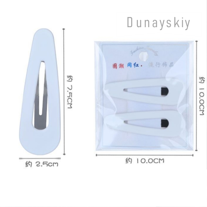 Pinzas de Pelo Grandes Blancas - Hair Clips reseña y precio