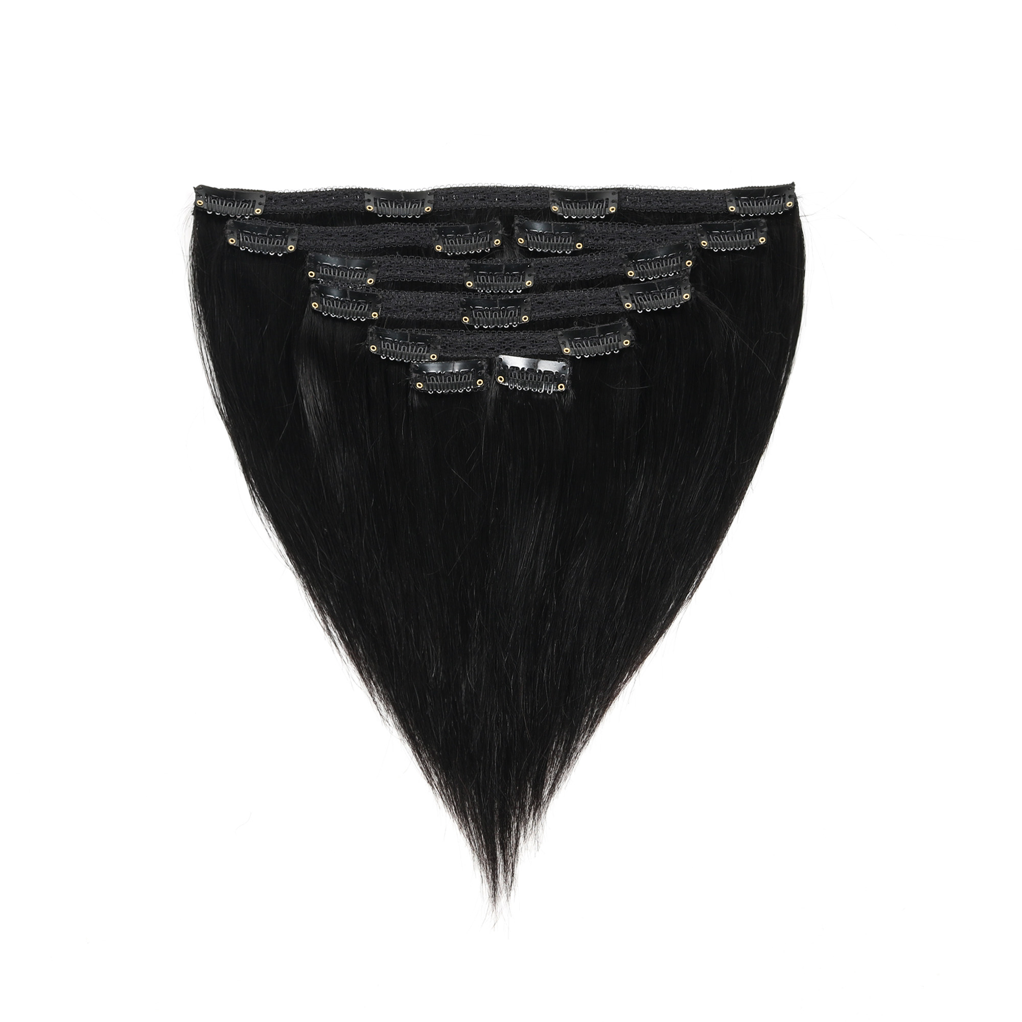 Extensiones de cabello con cli - Seamless Clip In Hair Extensions Human Hair reseña y precio